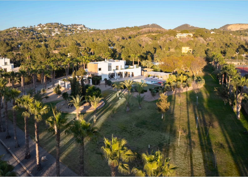 Villa Fourteen — 8-bedroom luxury cliff estate with infinity pool near Es Vedrà, Ibiza